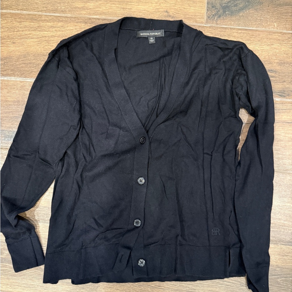 Banana Republic Black Cardigan